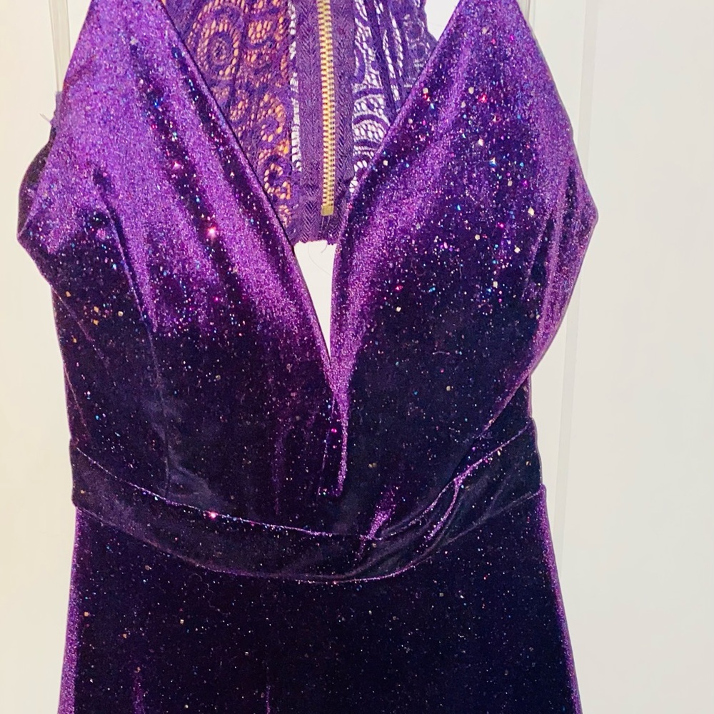 Purple Cocktail Dress